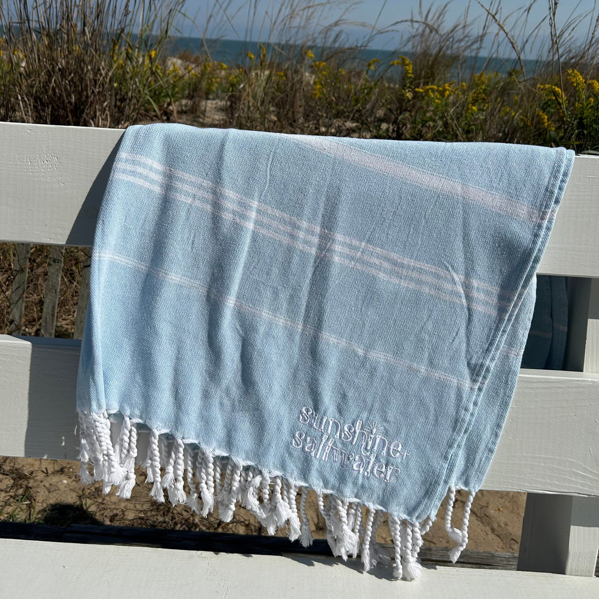 Ocean Mist | Turkish Cotton Beach Towel