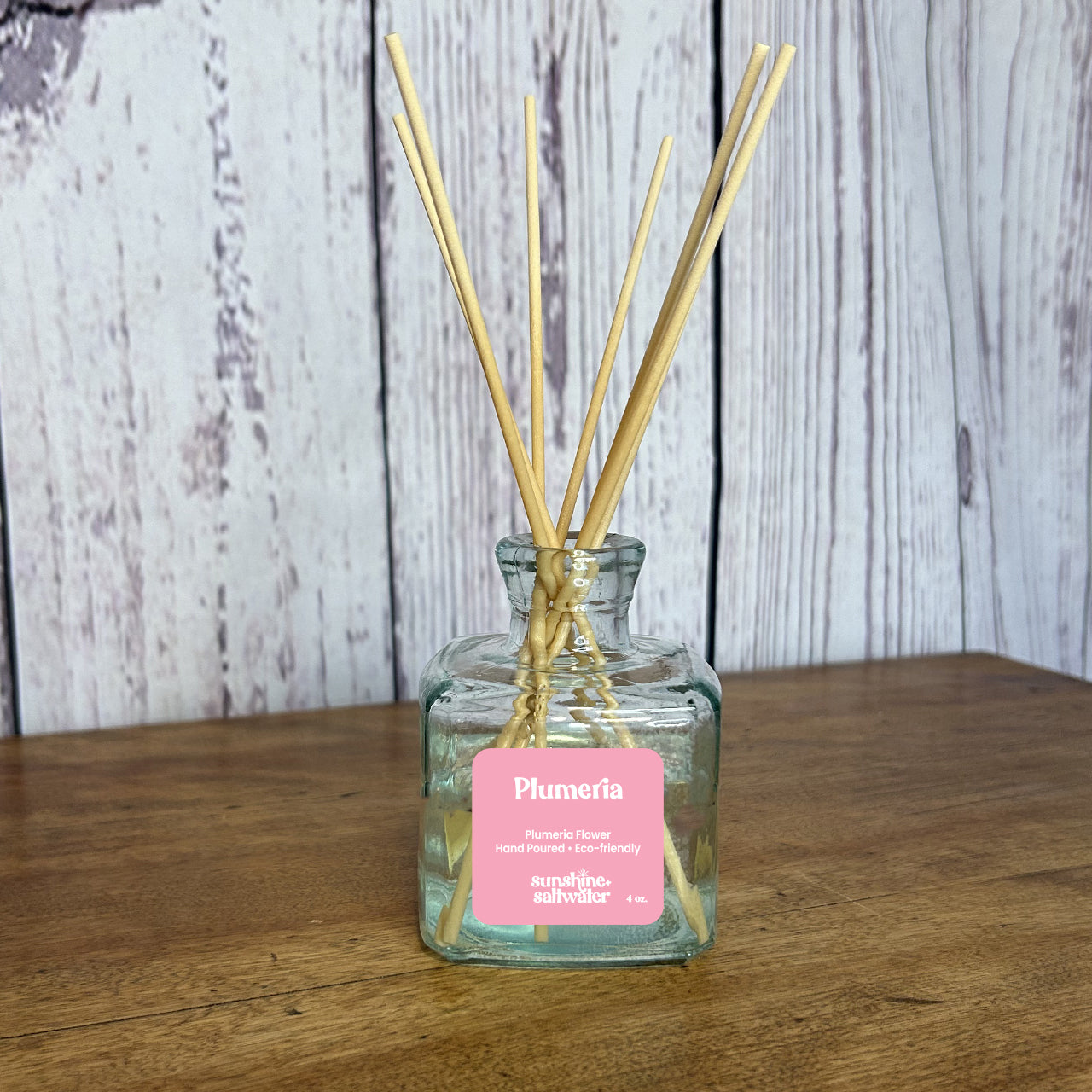 sweet floral reed diffuser mockup