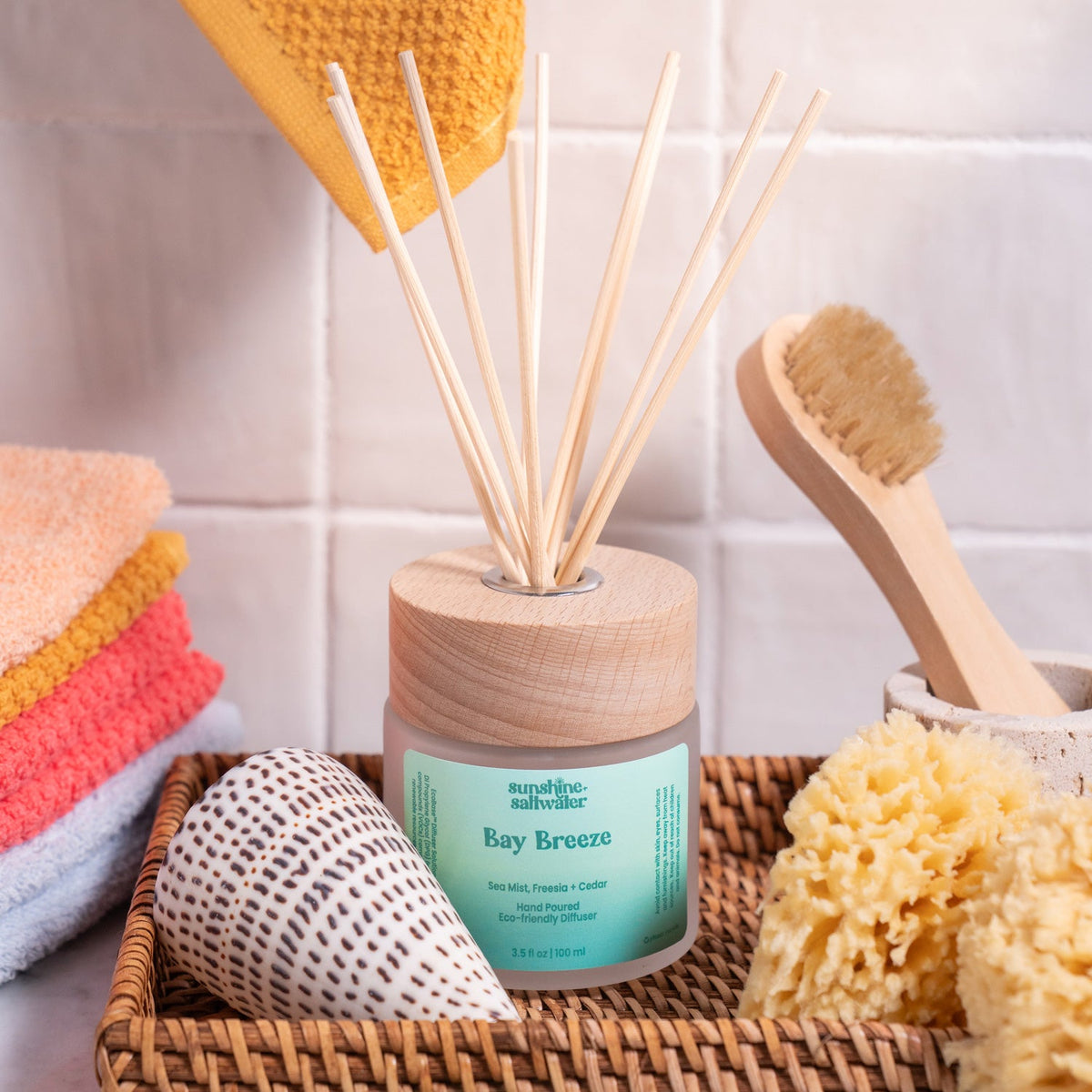 Bay Breeze | Reed Diffuser Sunshine + Saltwater