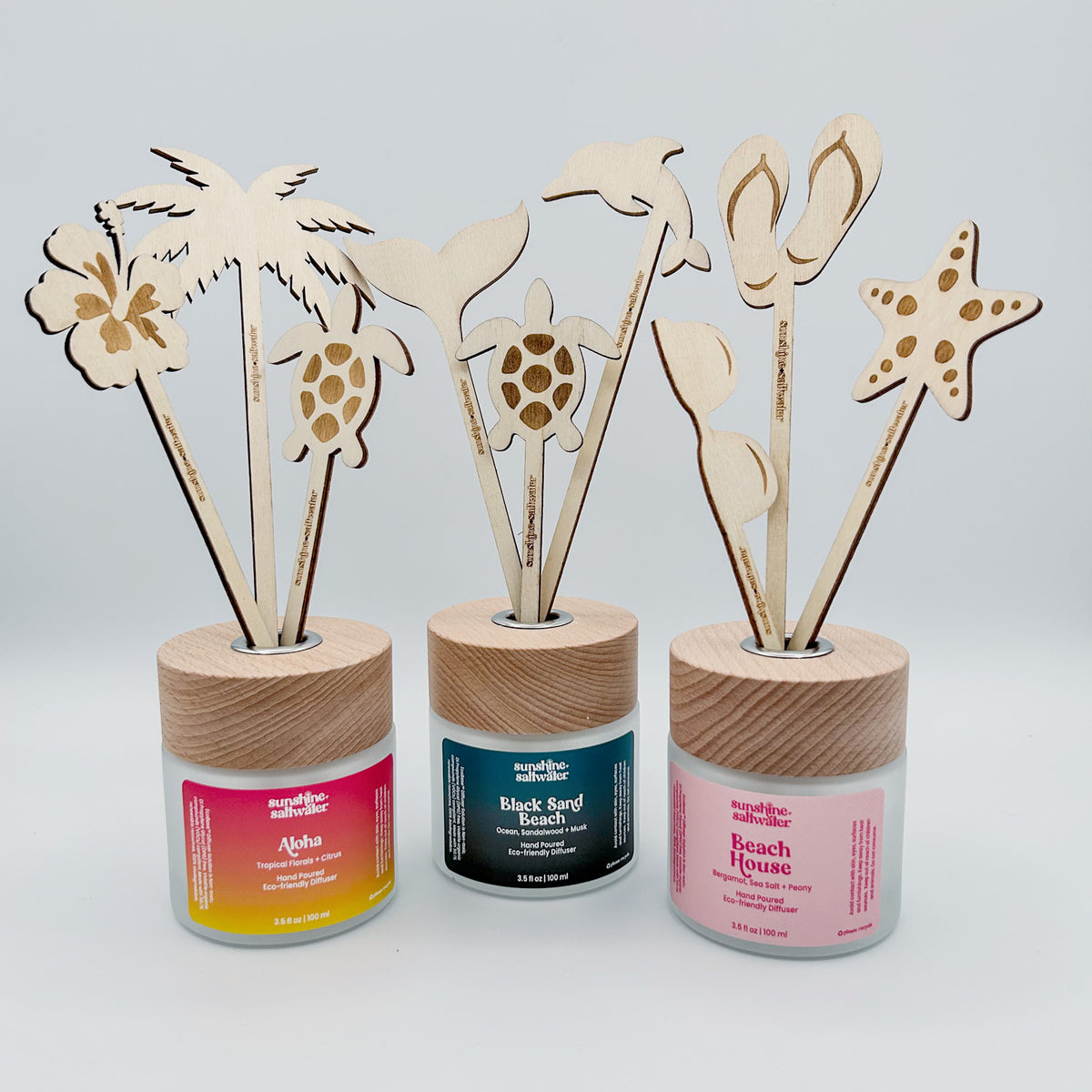 Beach-Themed  | Diffuser Reeds