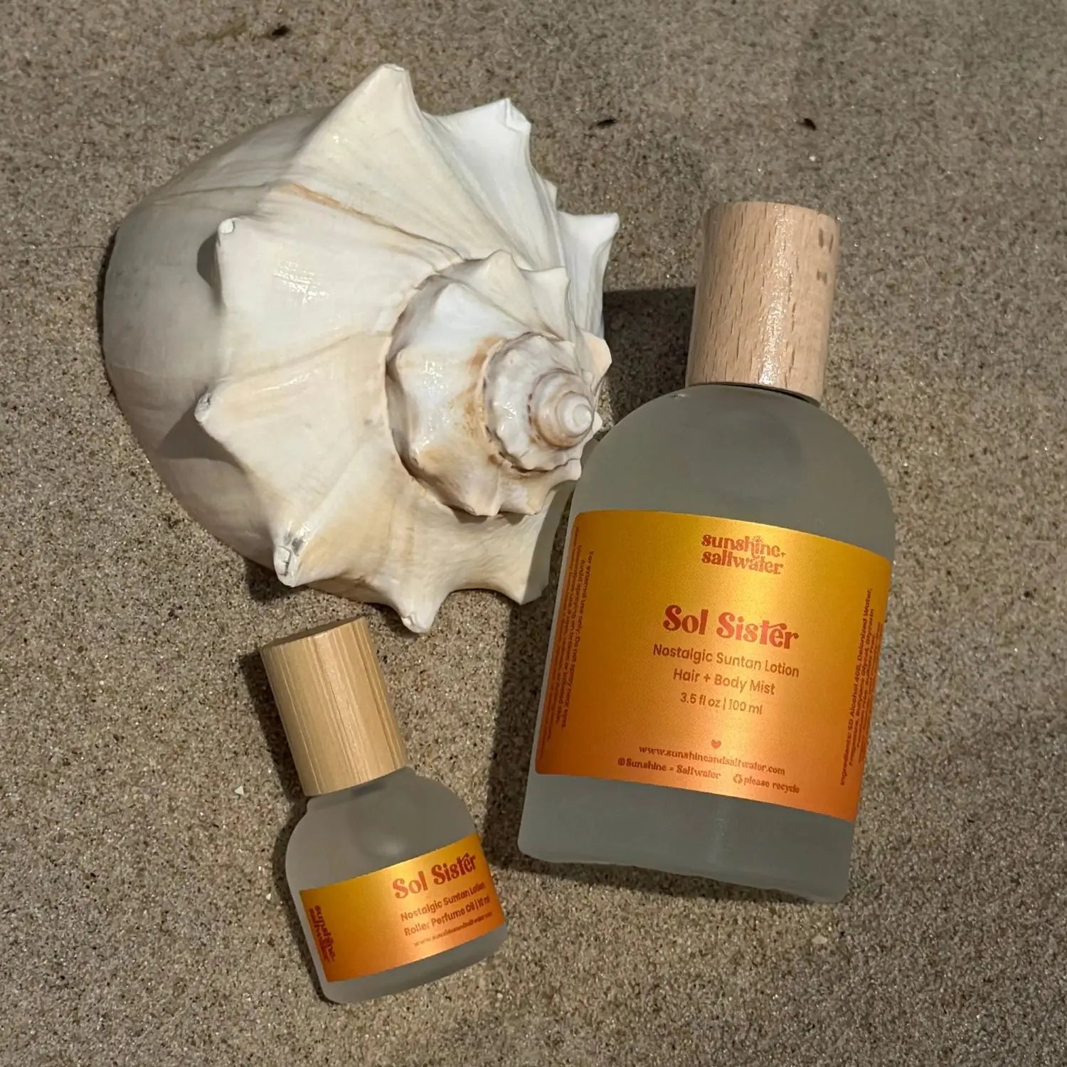 Sol Sister| Perfume Rollerball Sunshine + Saltwater