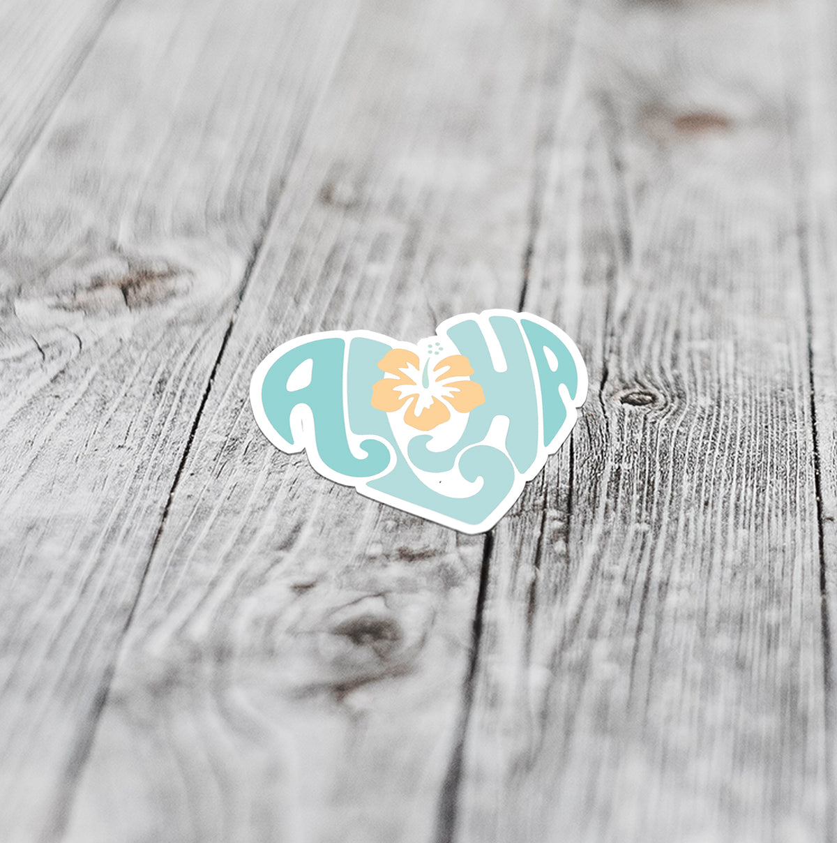 Aloha Heart | Small Sticker