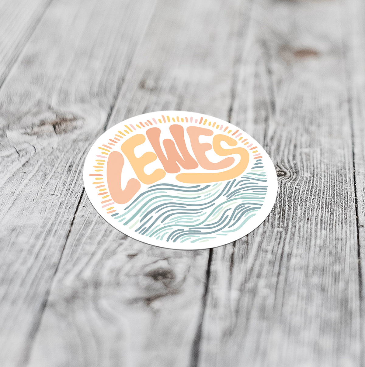 Lewes Beach, Delaware | Sticker