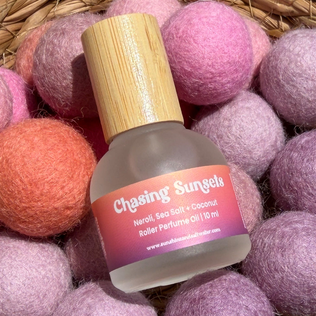 Chasing Sunsets | Perfume Rollerball Sunshine + Saltwater