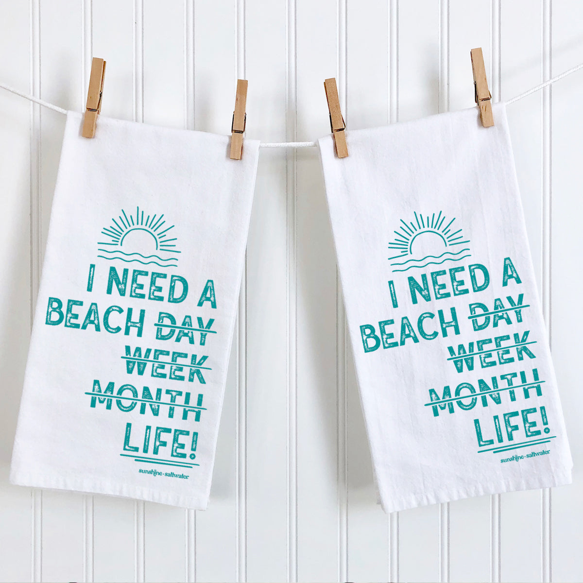 Beach Kitchen Towel