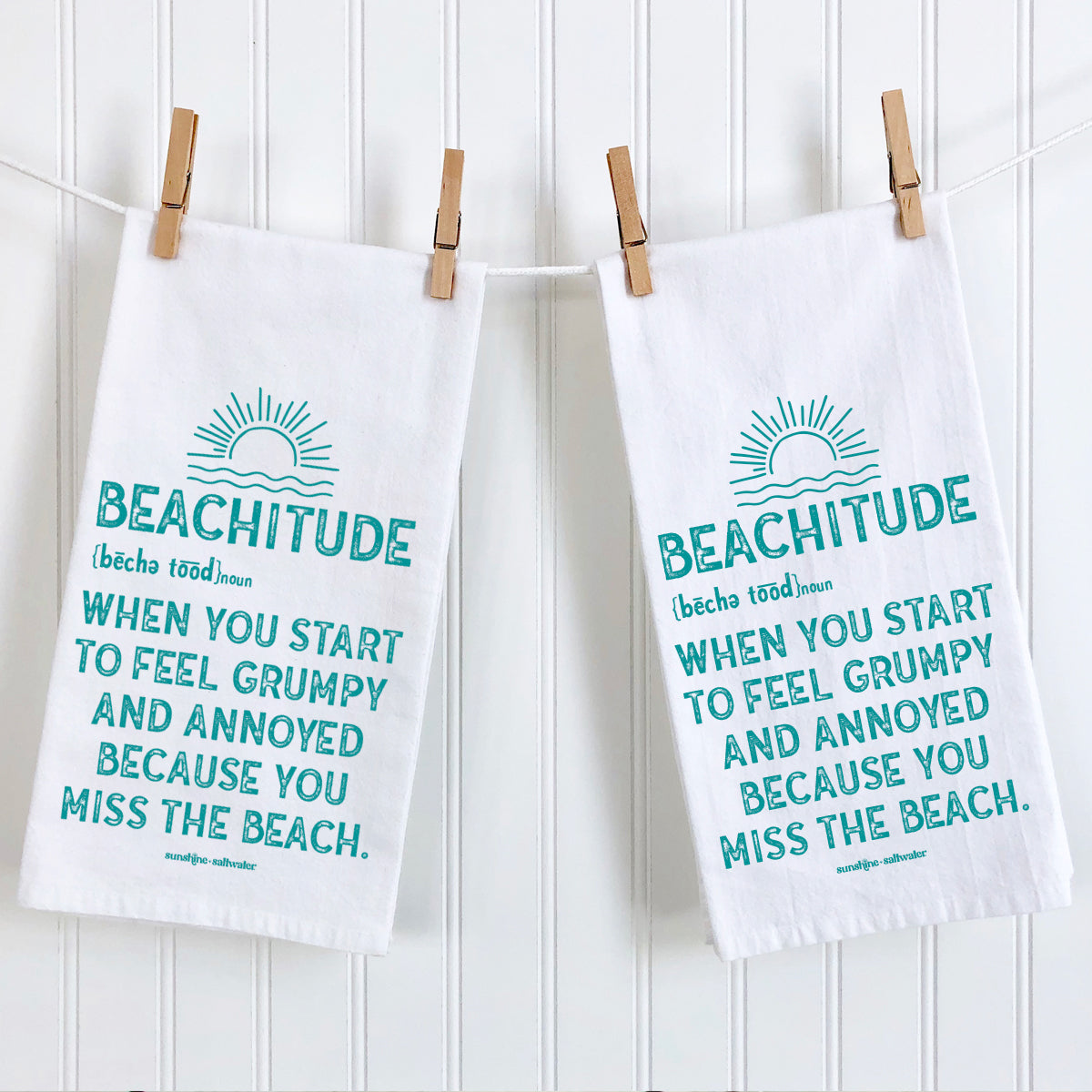 Beachitude | Tea Towel