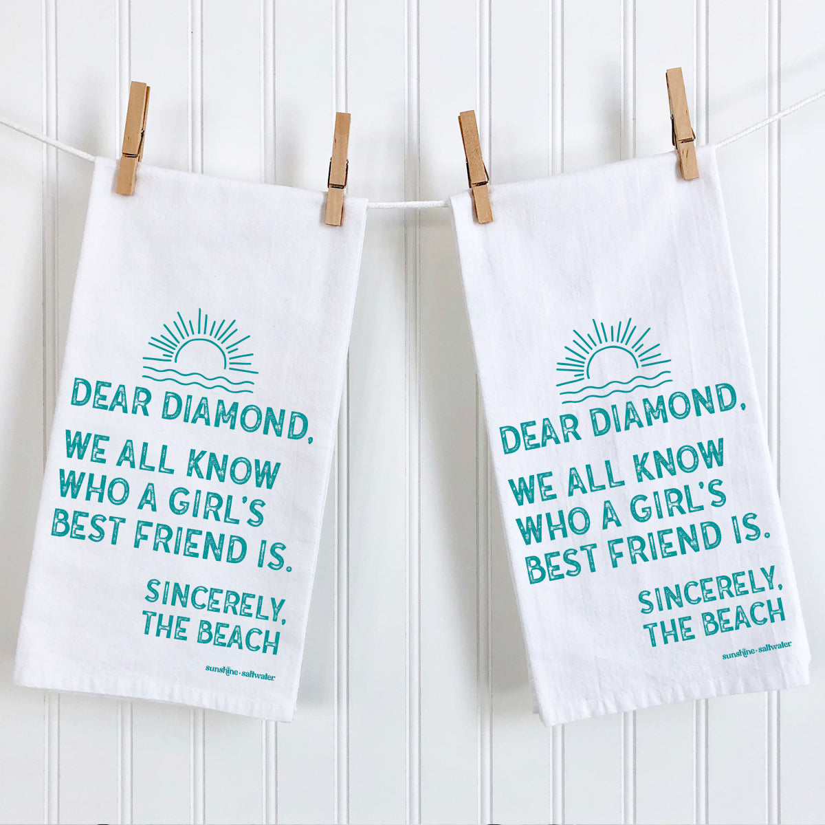 Beach Kitchen Towel