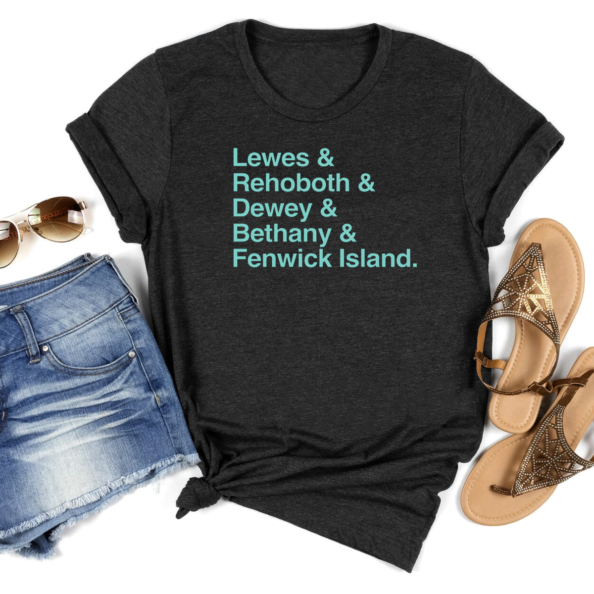 Delaware Beaches | Tri-Blend T-Shirt