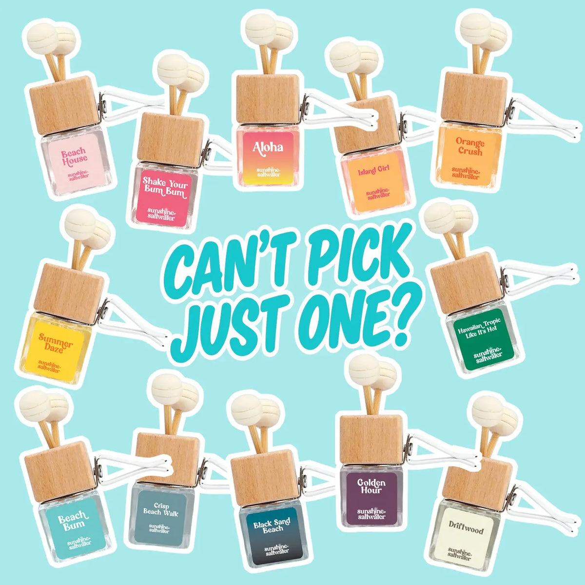 Home + Car Scent Sample Pack