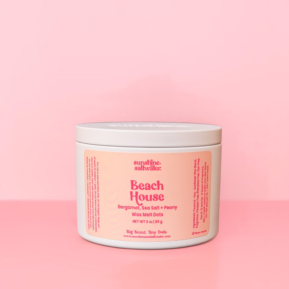 Beach House | Wax Melt Dots Sunshine + Saltwater
