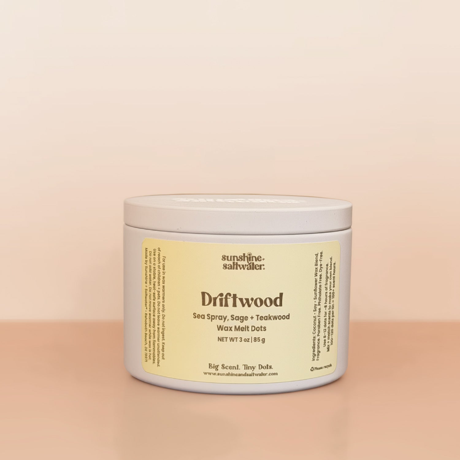 Driftwood | Wax Melt Dots Sunshine + Saltwater