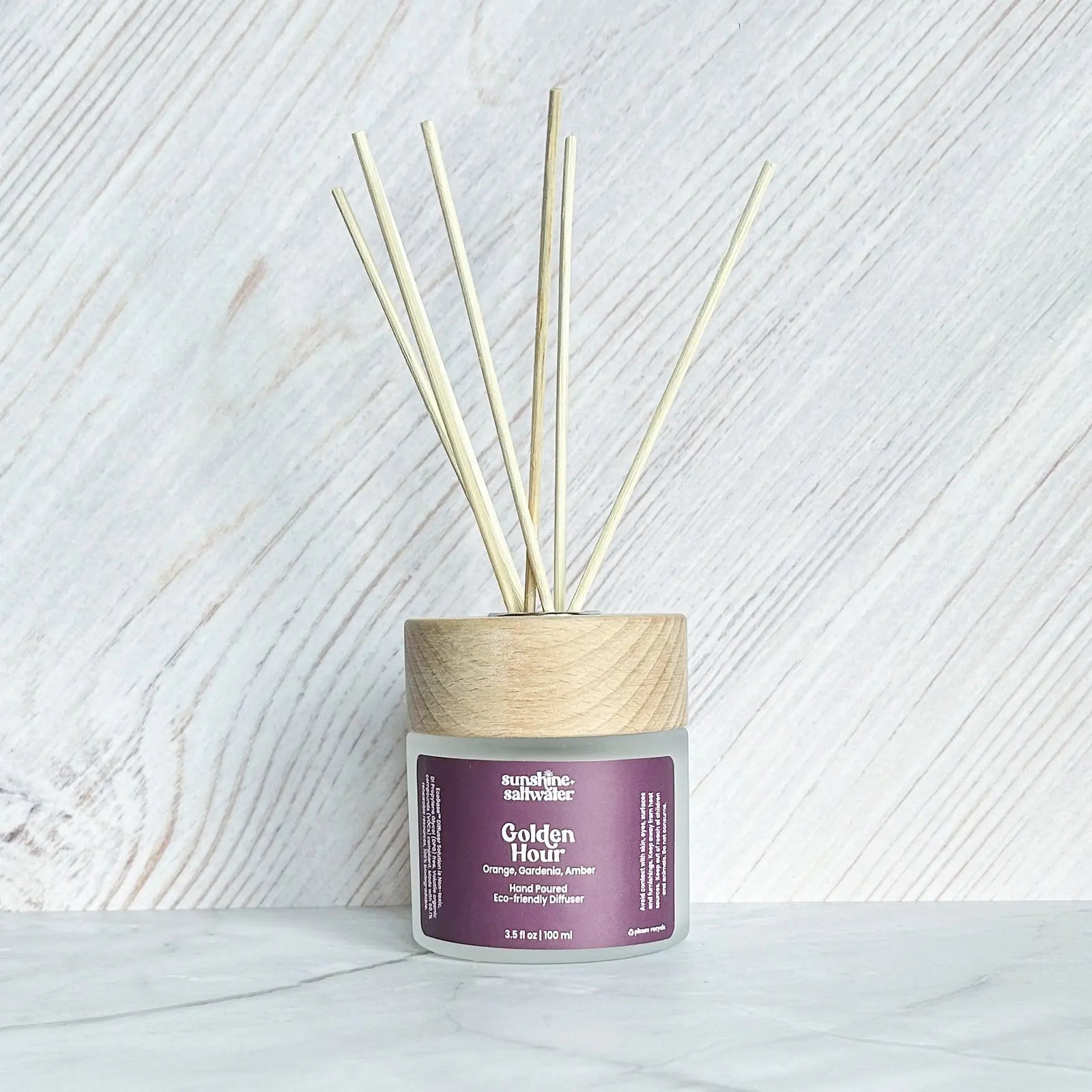 amber reed diffuser golden hour