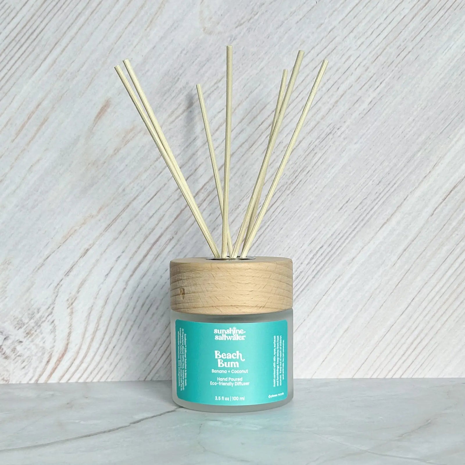 banana and coconut reed diffuser