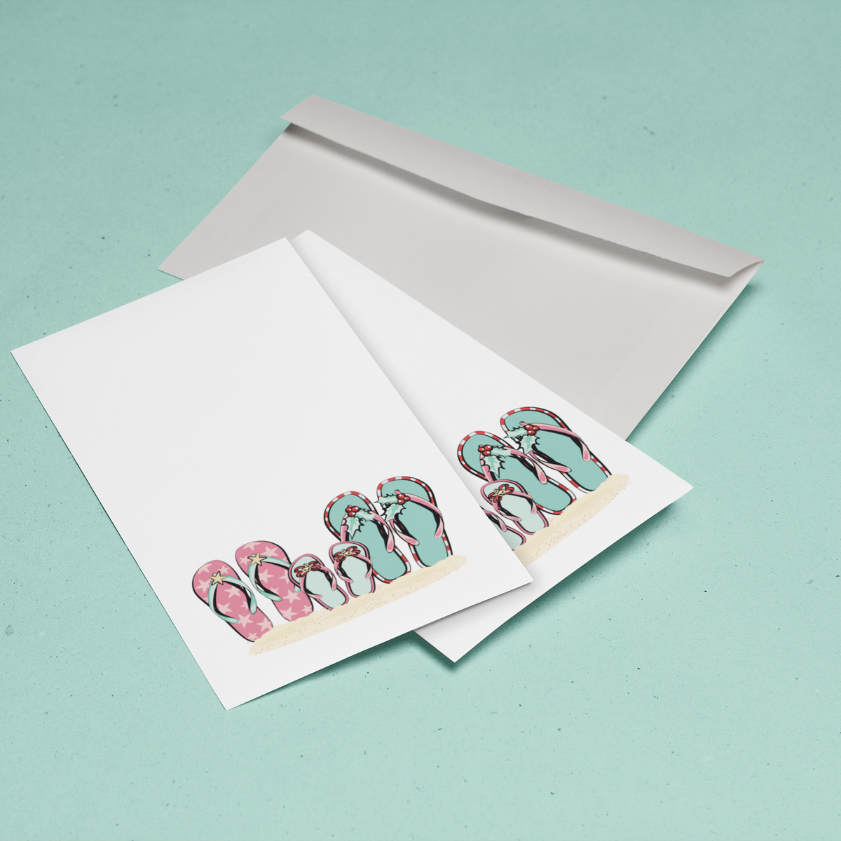 Christmas Is Better In Flip-Flops | Itty-Bitty Card PACK