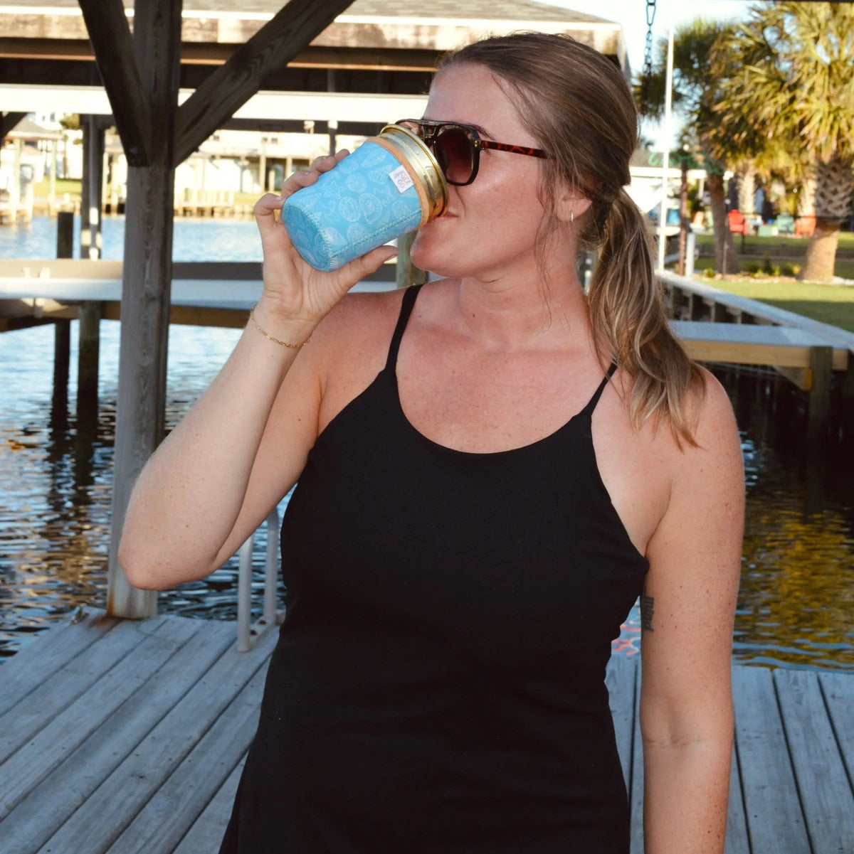 Iced Coffee Drink Sleeve - Shell Yeah