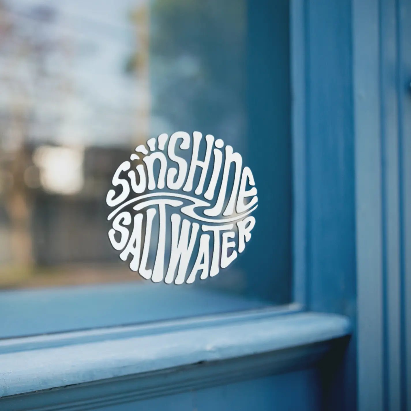 Ebb + Flow | Large Decal Sunshine + Saltwater