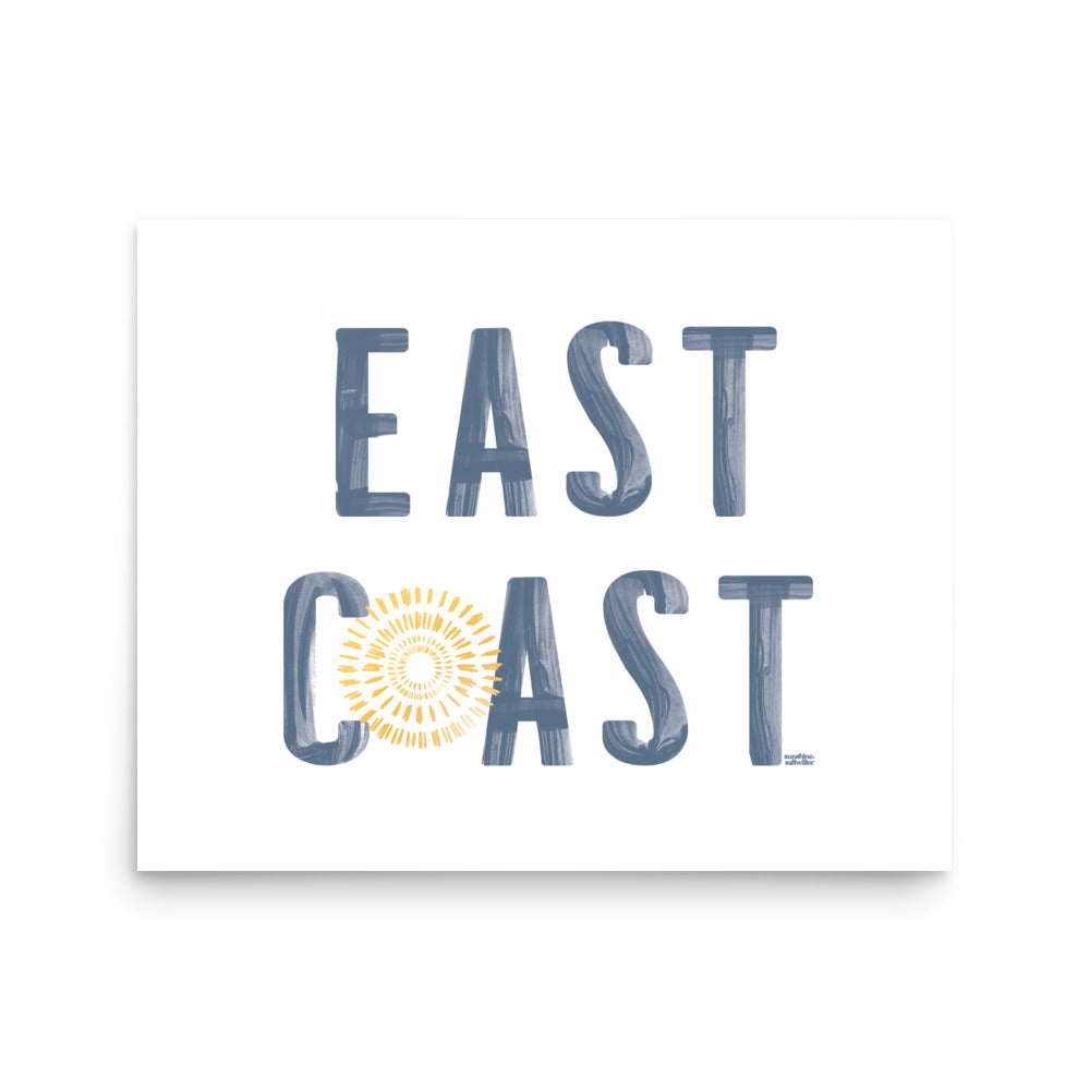 East Coast | Beach Print