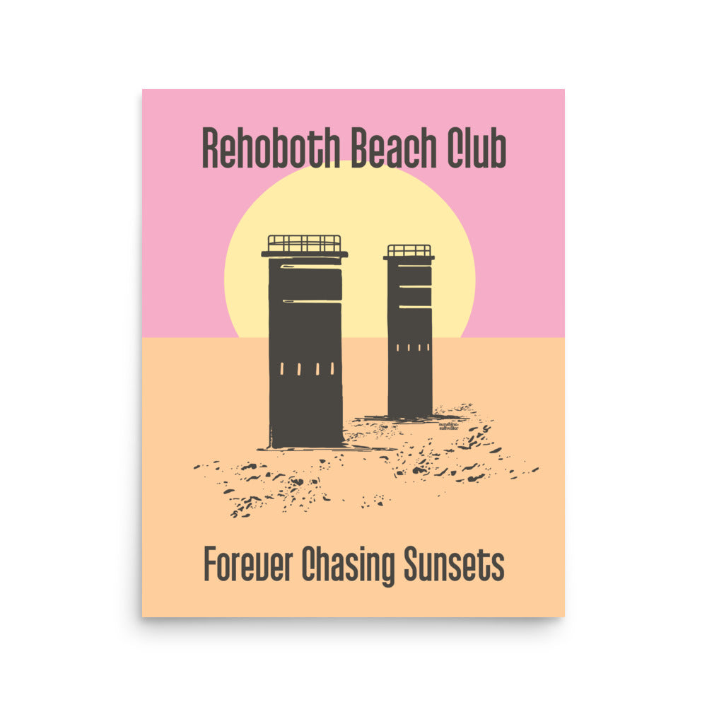 Rehoboth Beach Club | Beach Print