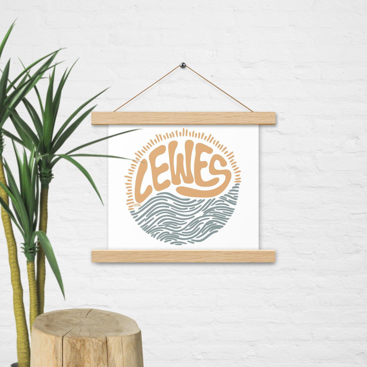 Lewes Sun + Waves | Wall Hanging