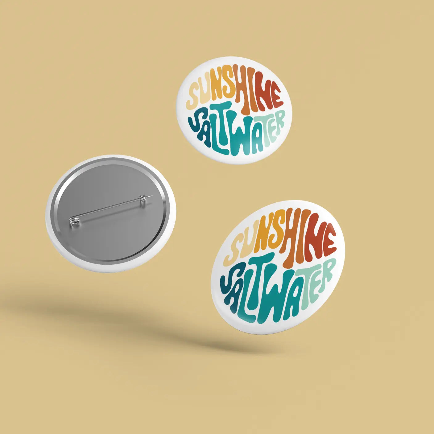 Sunshine Hippie | Pin Sunshine + Saltwater