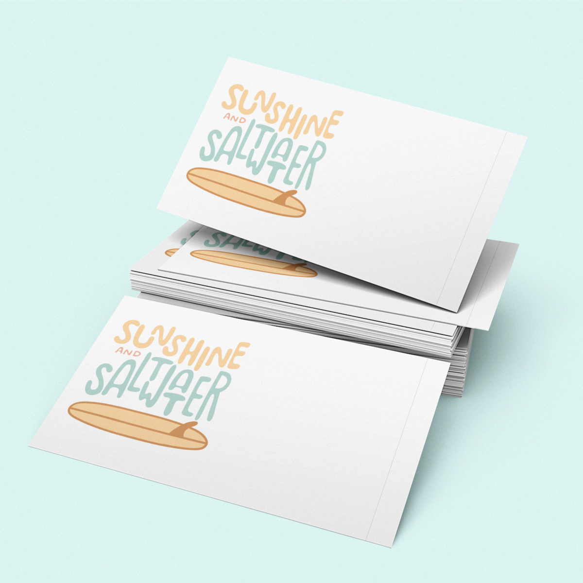 Sun + Surf | Itty-Bitty Card PACK