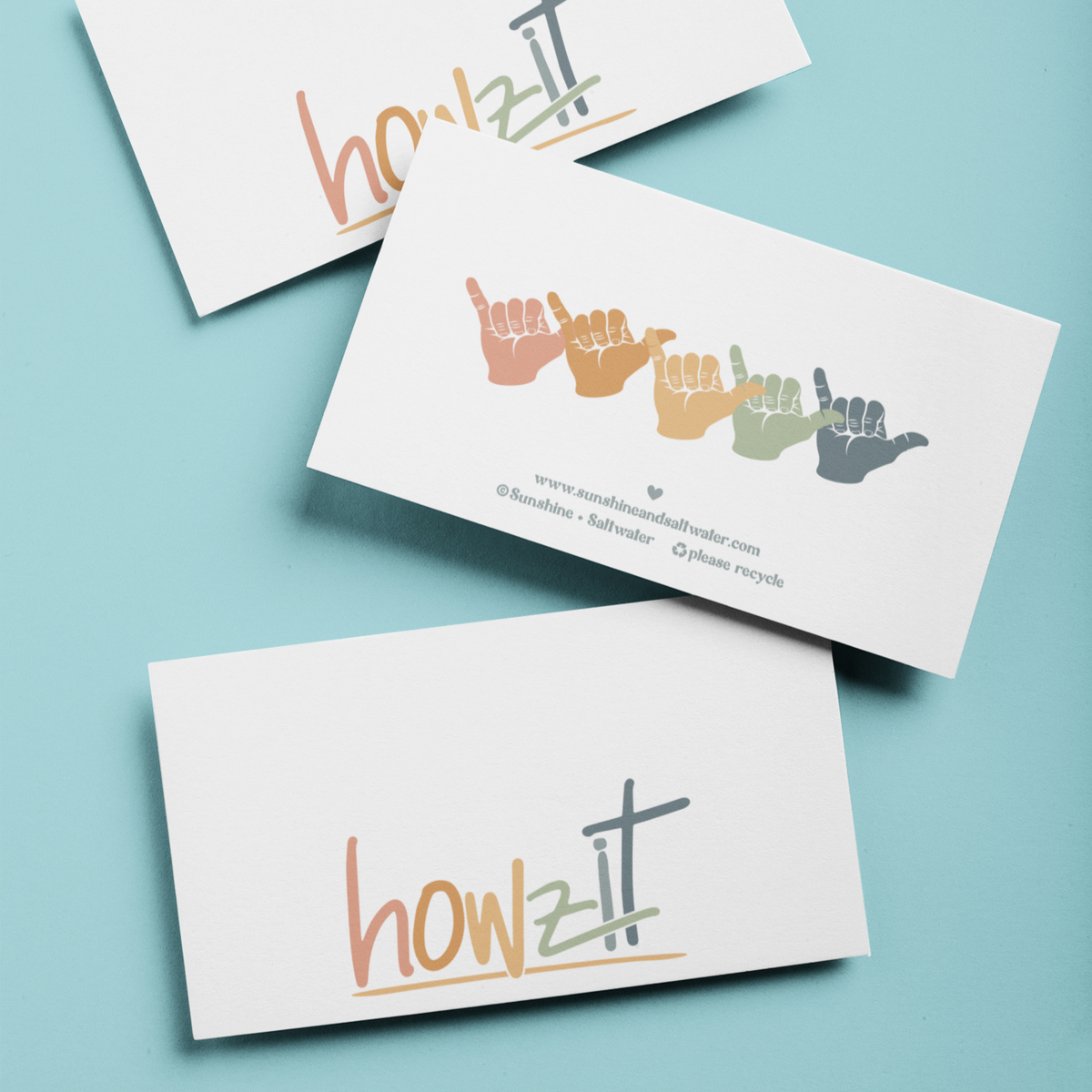 Howzit | Itty-Bitty Card PACK