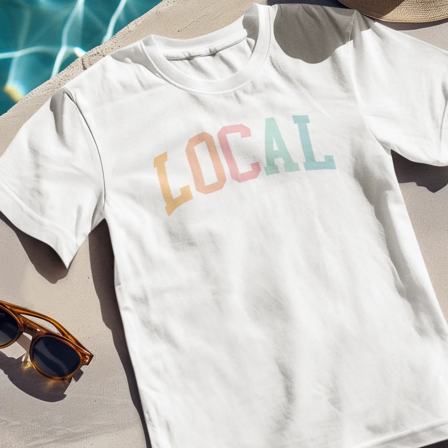 local wave washed tee