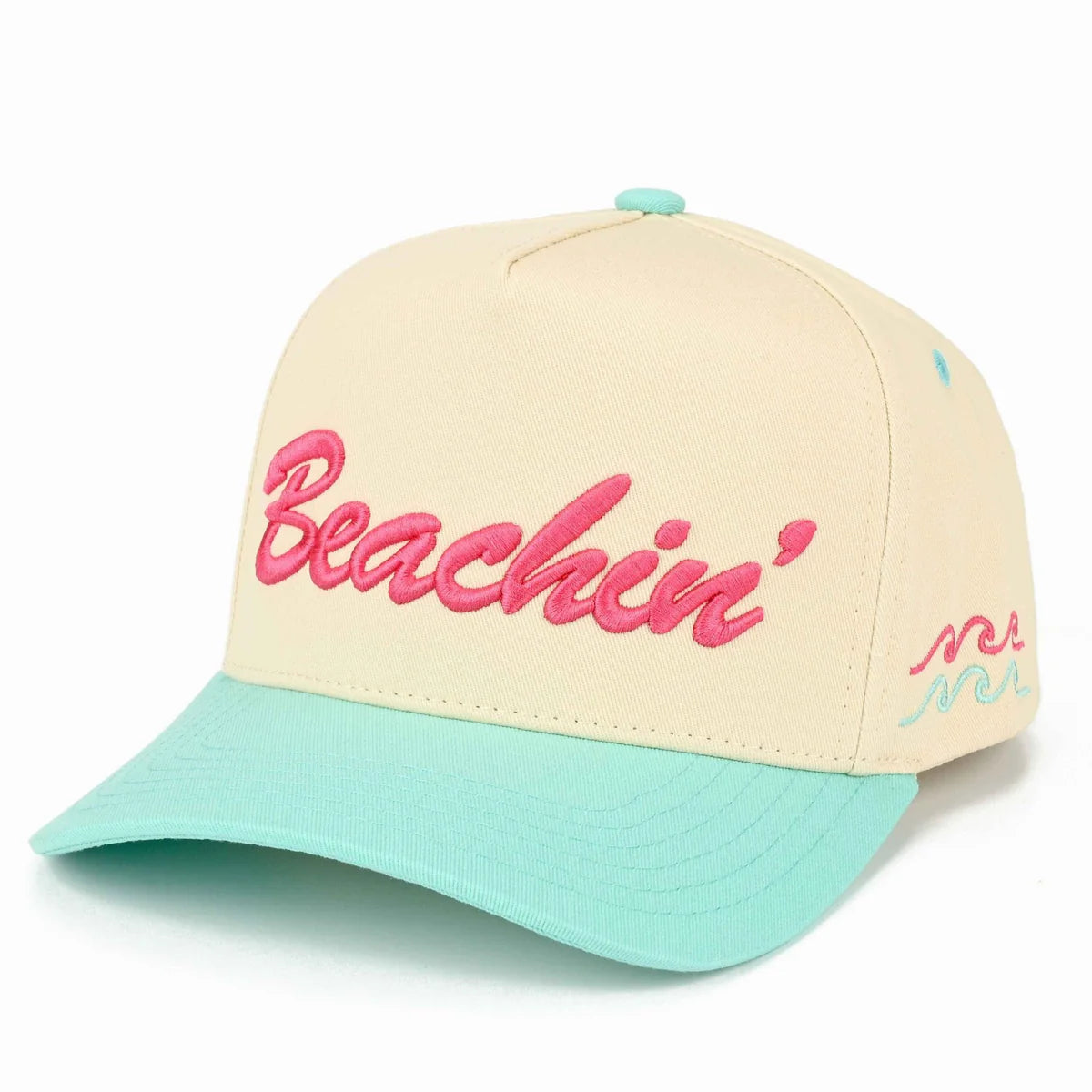 BEACHIN' Trucker Hat Sunshine + Saltwater