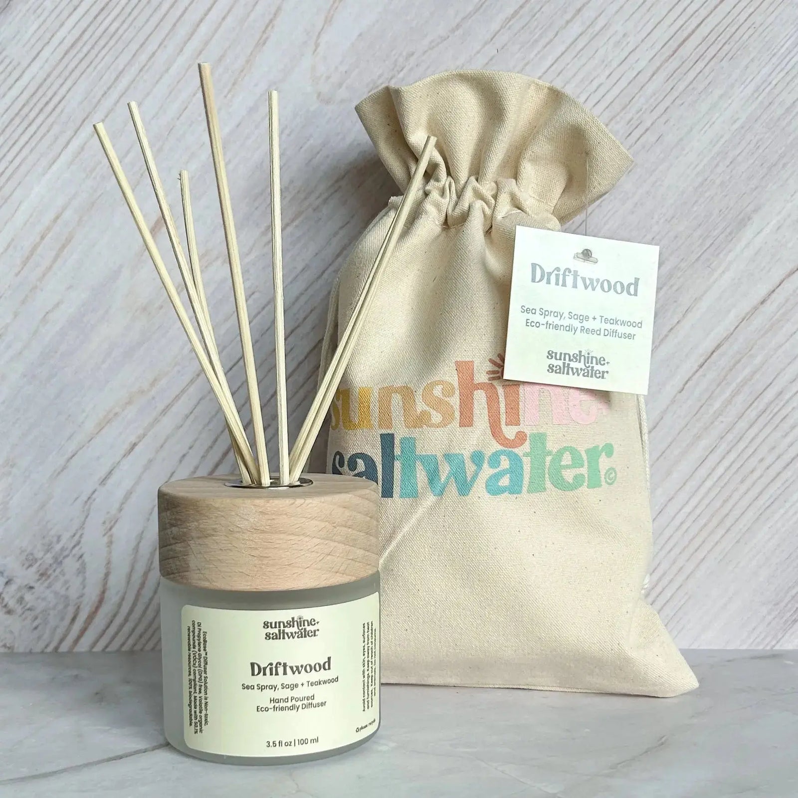 teakwood and sage reed diffuser