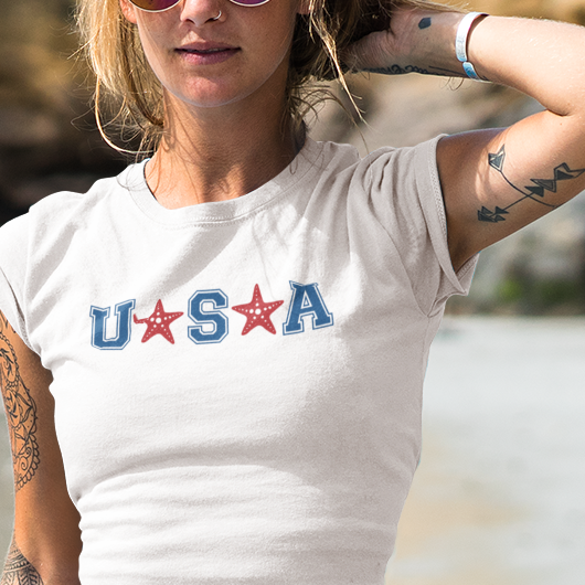 Coastal 4th of July T-Shirt