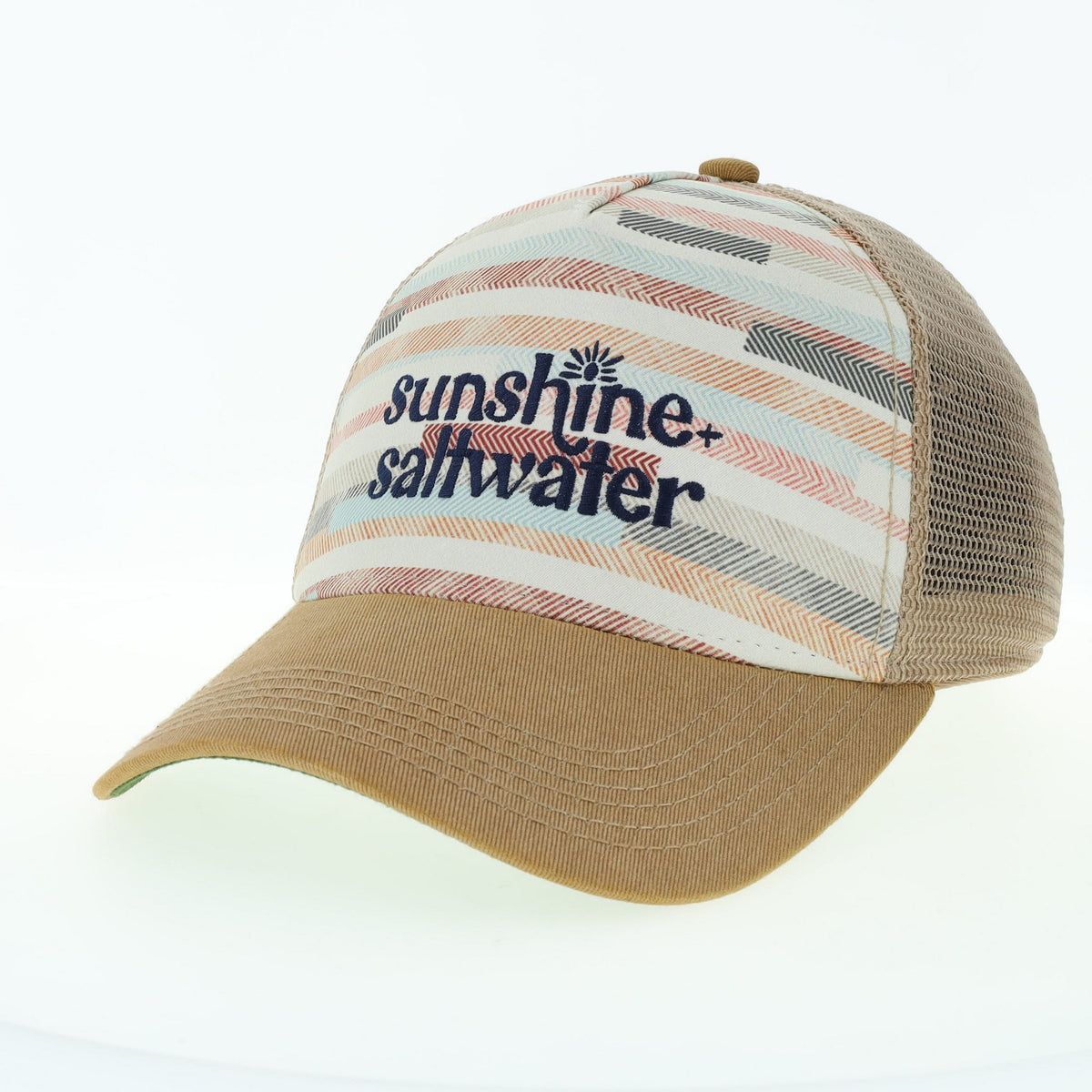 Sunshine + Saltwater Beach Stripes Hat