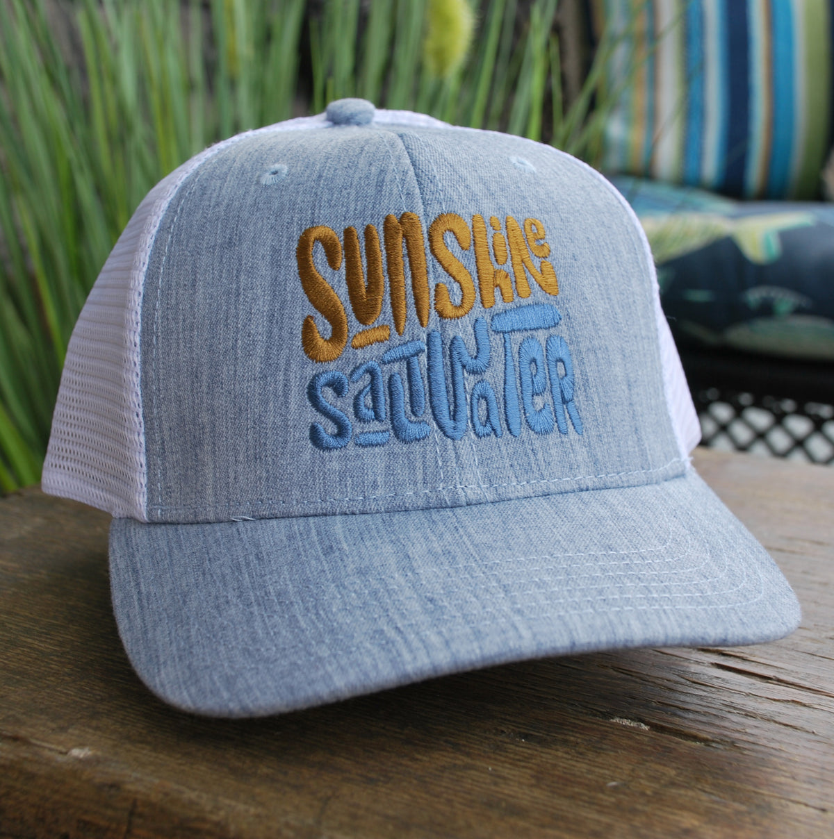 Retro Sunshine + Saltwater Trucker