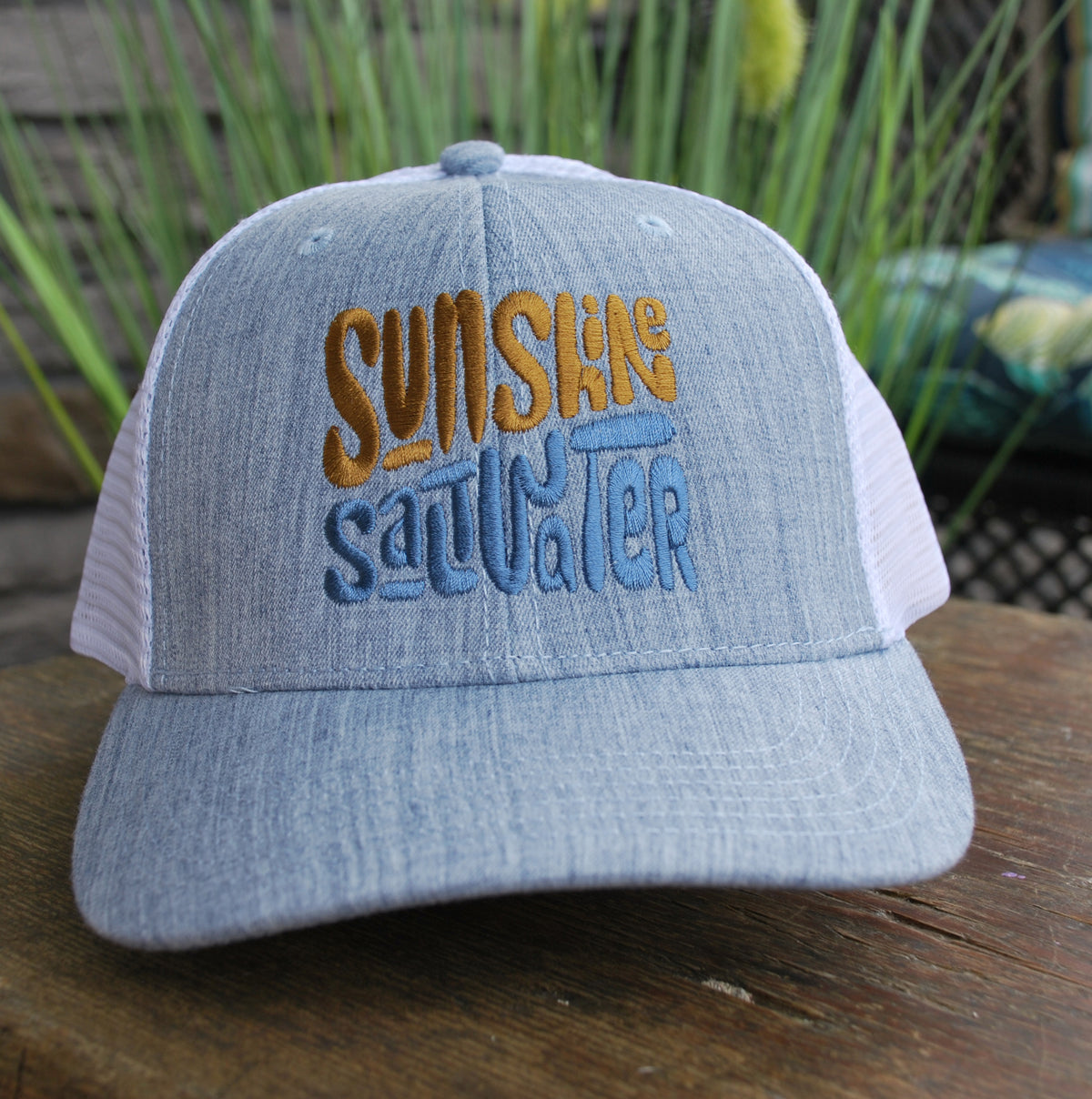Retro Sunshine + Saltwater Trucker