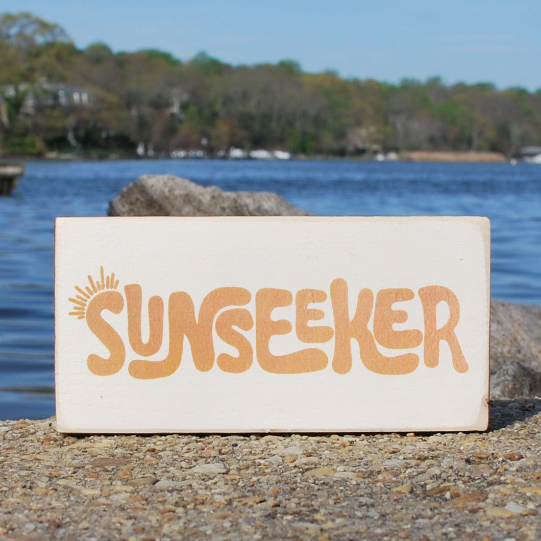 Sunseeker | Wood Block