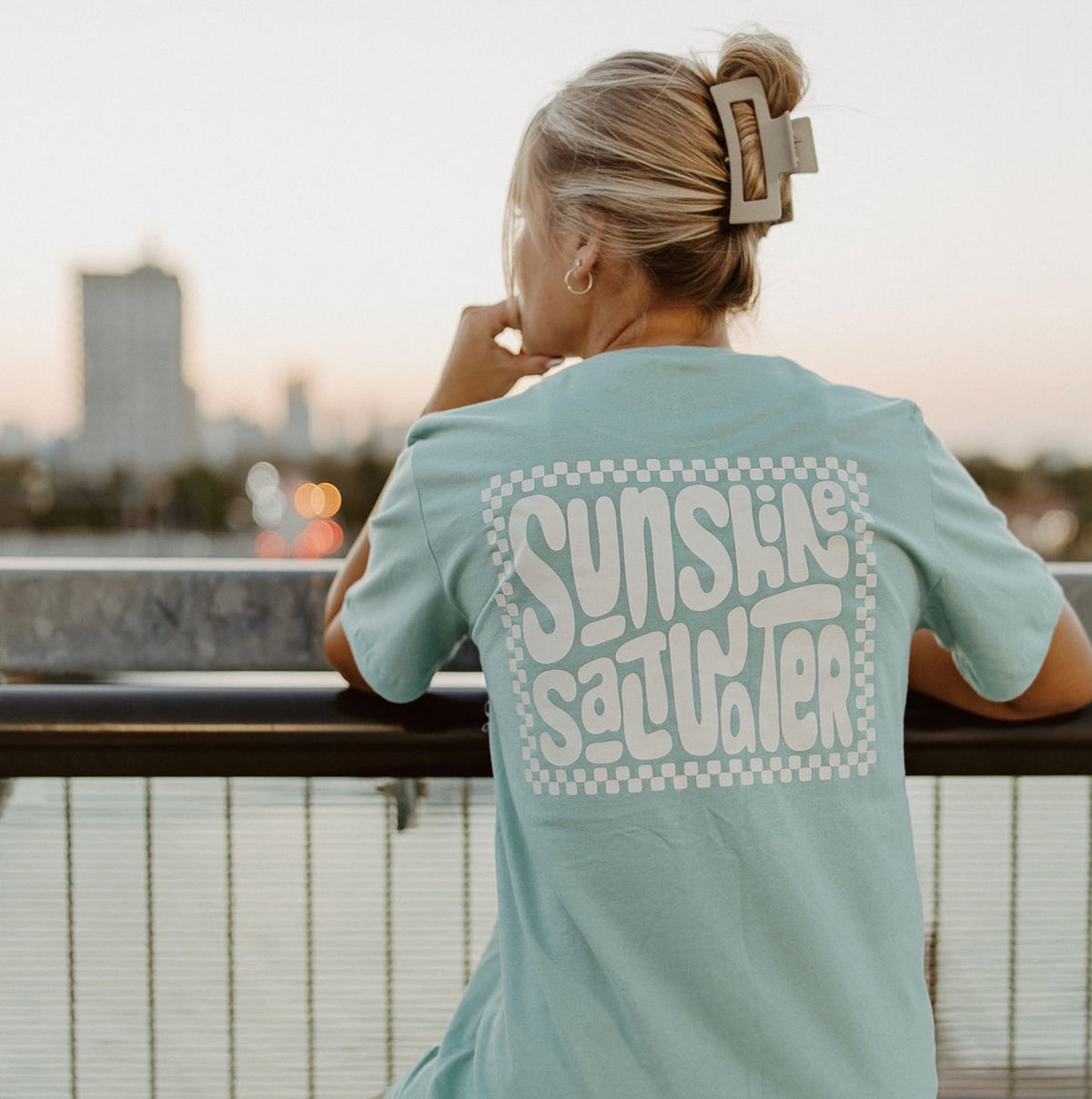 Retro Sunshine + Saltwater | Lightweight T-Shirt
