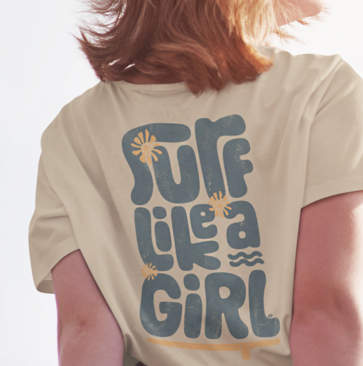 Surf Like A Girl | Lightweight Tee