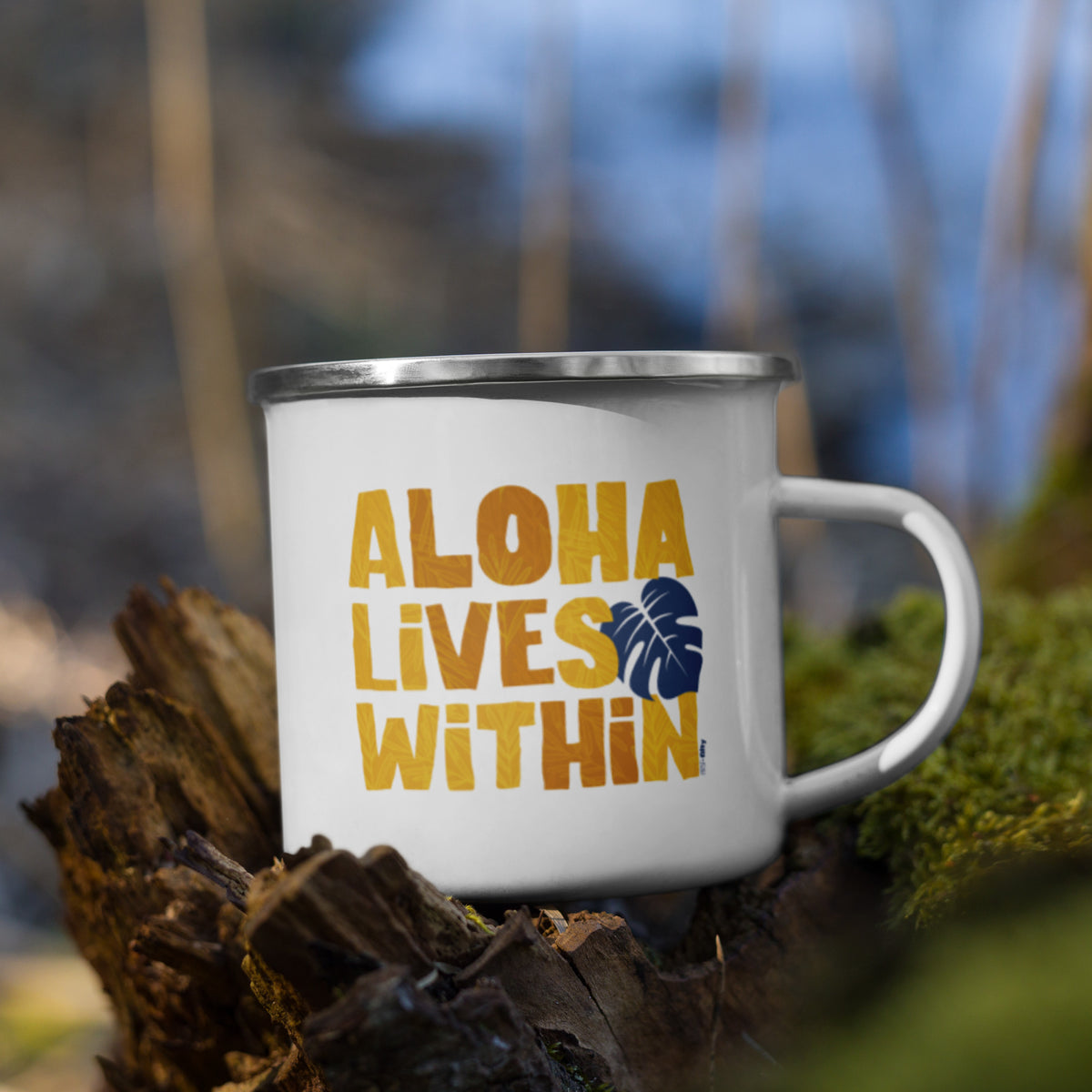 Aloha Lives Within | Camping Mug